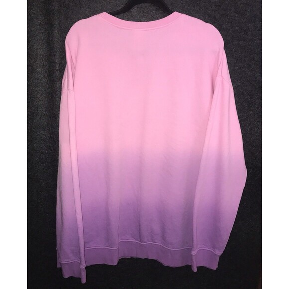 Disney Pixar‎ Turning Red Sweater Mei the Red Panda RPG Pink Ombre Crewneck XL - Picture 5 of 8